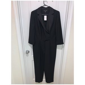 Black Tuxedo Inspired Romper